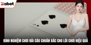 Game Bài Dabet – Khám Phá Trải Nghiệm Đỉnh Cao Trên Sảnh - TAVON